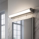 Silver 18W Contemporary Slimline 91cm LED Vanity Light 1130lm Silver 18W Contemporary Slimline 91cm LED Vanity Light 1130lm